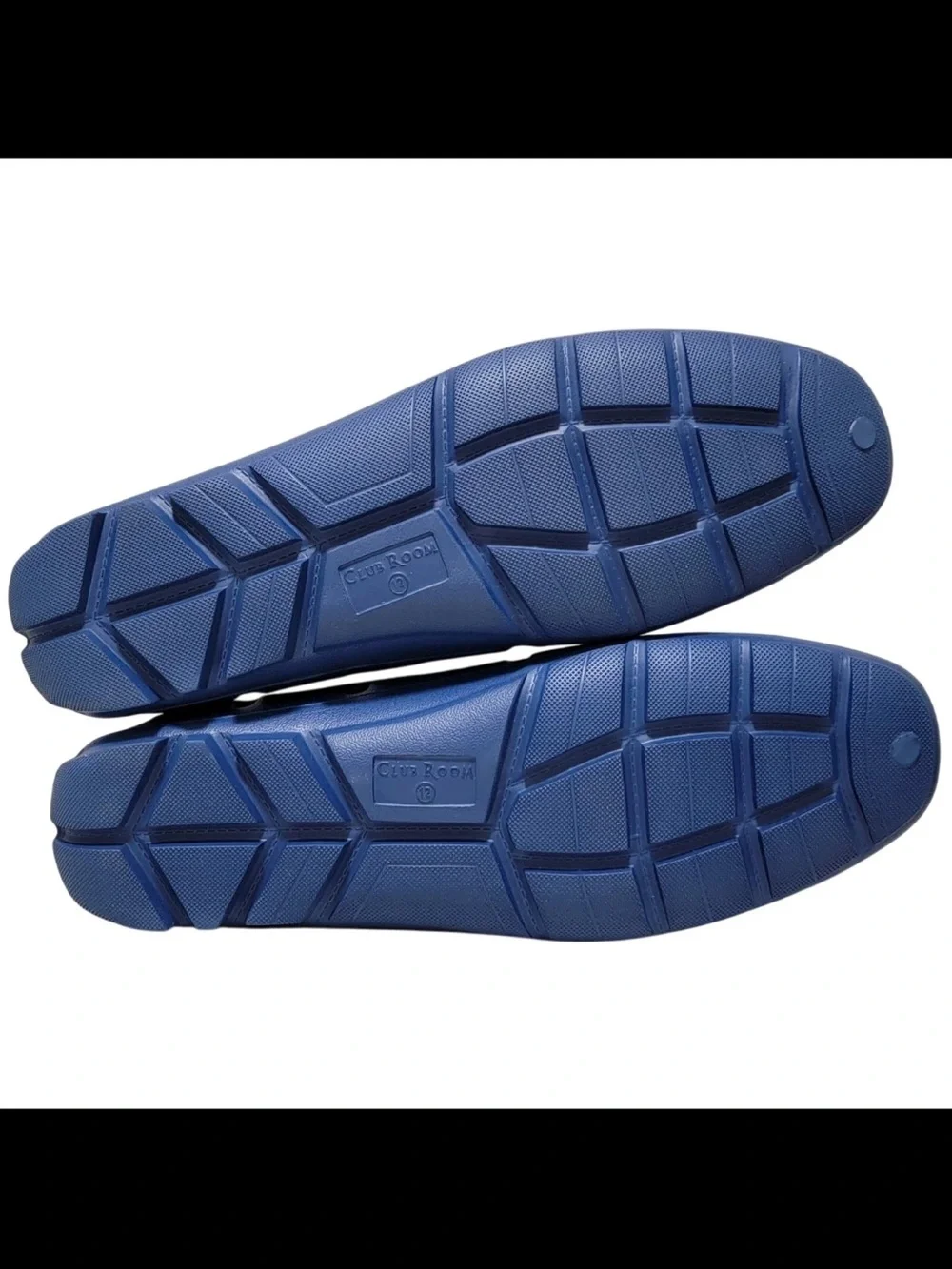 Club Room Men's Blue Perforated Slip-On Loafers